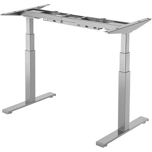0043859751754 - Cambio höhenverstellbares Schreibtischgestell silber ohne Tischplatte T-Fuß-Gestell silber 1000 x 800 cm 0043859751754 Fellowe 0043859751754 - Cambio höhenverstellbares Schreibtischgestell silber ohne Tischplatte T-Fuß-Gestell silber 1000 x 800 cm 0043859751754 Fellowe