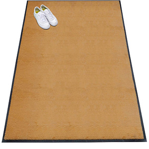 4260698253027 - Schmutzfangmatte miltex Eazycare Style eckig antistatisch UV-beständig waschbar High-Twist-Nylon & Niltrilgummi 1200 x 2000 mm braunbeige