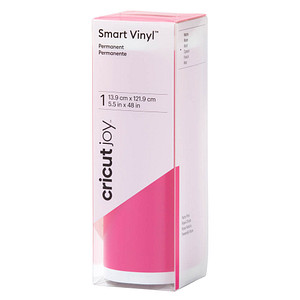 cricut™ Joy Smart Vinyl matt Vinylfolie permanent pink 13,9 x 121,9 cm,  1 Rolle