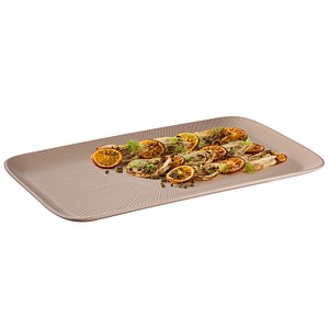 4004133854000 - Tablett Nero GN 11 beige rechteckig 530 x 325 cm 4004133854000 APS