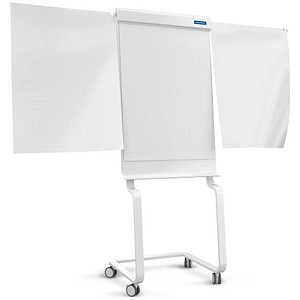 4013695051338 - Design-Flipchart 1227050 Evolution Plus Mobile 68 x 98 cm Magnetisch Mit 4 Rollen und Stiftablage