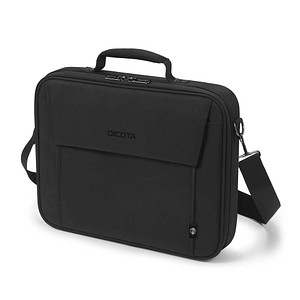 DICOTA Laptoptasche Eco Multi BASE Kunstfaser schwarz D31323-RPET bis 35,8 cm (14,1 Zoll)