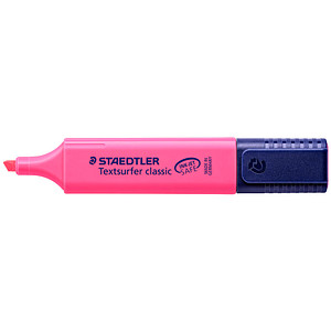4007817304686 - STAEDTLER Textmarker Textsurfer Classic pink Strichstärke 10 - 50 mm Keilspitze lichtbeständig (364-23) 4007817304686 - STAEDTLER Textmarker Textsurfer Classic pink Strichstärke 10 - 50 mm Keilspitze lichtbeständig (364-23)
