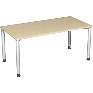 4038933002934 - Speed Office Schreibtisch Rechteckig Ahorn 1600 (B) x 800 (T) x 800 (H) mm MFC (Melaminbeschichtete Spanplatte) 4038933002934 - Speed Office Schreibtisch Rechteckig Ahorn 1600 (B) x 800 (T) x 800 (H) mm MFC (Melaminbeschichtete Spanplatte)