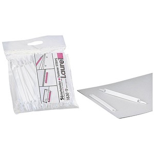 4003801875200 - 50 Heftstreifen EASY CLIP Abheftstreifen weiß Kunststoff 4003801875200 50 Stück