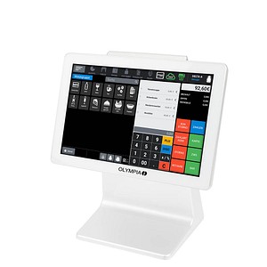 4030152954117 - OLYMPIA Registrierkasse TS10 inkl eingebautem Scanner (ohne TSE-Lizenz) weiß 4030152954117 - OLYMPIA Registrierkasse TS10 inkl eingebautem Scanner (ohne TSE-Lizenz) weiß