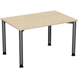 4038933002866 - Speed Office Schreibtisch Rechteckig Ahorn 1200 (B) x 800 (T) x 800 (H) mm MFC (Melaminbeschichtete Spanplatte) 4038933002866 - Speed Office Schreibtisch Rechteckig Ahorn 1200 (B) x 800 (T) x 800 (H) mm MFC (Melaminbeschichtete Spanplatte)