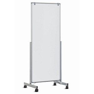 MAUL mobiles Whiteboard MAULpro easy2move 75,0 x 180,0 cm weiß kunststoffbeschichteter Stahl