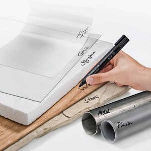 4007817322888 - Permanentmarker 352 schwarz 2mm Rundspitze 4007817322888 Staedtler (Lumocolor) 10 Stück