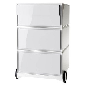3660141931273 - Rollcontainer easyBox EBGHPH13 Kunststoff weiß 4 normale Schubladen 3660141931273 PAPERFLOW 3660141931273 - Rollcontainer easyBox EBGHPH13 Kunststoff weiß 4 normale Schubladen 3660141931273 PAPERFLOW