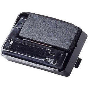 6 REINER Ersatzstempelkissen Colorbox C1 für Modell C1 schwarz 4,0 x 0,45 cm