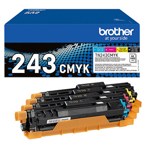 Brother TN-243CMYK Toner Bundle (Pack of 4) CMYK TN243CMYK