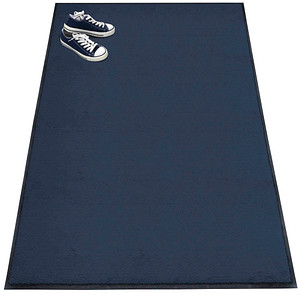 4260698253317 - Schmutzfangmatte miltex Eazycare Style eckig antistatisch UV-beständig waschbar High-Twist-Nylon & Niltrilgummi 1200 x 2000 mm stahlblau