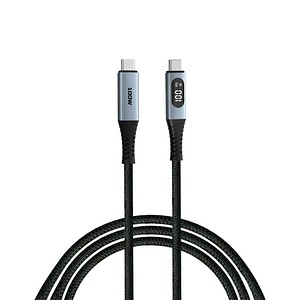 0023942318484 - verbatim Sync & Charge mit Display Ladekabel schwarz Kabellänge 12 m 100 W
