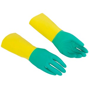 vileda® PROFESSIONAL unisex Gummihandschuhe HeavyWeight - Der Robuste gelb Größe M, 1 Paar