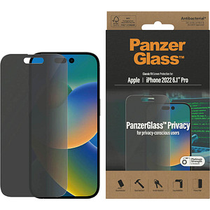 PanzerGlass™ Display-Blickschutzglas für Apple iPhone 14 Pro