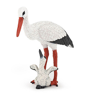 3465000501594 - 50159 Storch mit Storchjunges Spielfigur 3465000501594 papo 3465000501594 - 50159 Storch mit Storchjunges Spielfigur 3465000501594 papo