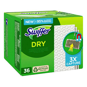 Swiffer DRY Staubfangtücher Mikrofaser, 36 Tücher