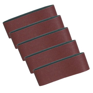 0088381972802 - sanding belt - for wood metal plastic aluminium paint - 5 pieces