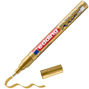 4004764023578 - Lackmarker 753 4753053 Stift gold 1-25mm Calligraphyspitze 4004764023578 Edding