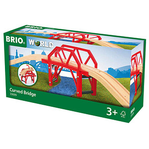 7312350336993 - RAVENSBURGER Brio mit Auffahrten Szenenbild 63369900 Gebogene Brücke Ab 3 Jahre