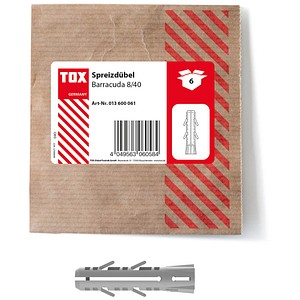 4049563060584 - BARRACUDA 013600061 Spreizdübel Ø 80 mm x 400 mm 4049563060584 6 Stück 4049563060584 - BARRACUDA 013600061 Spreizdübel Ø 80 mm x 400 mm 4049563060584 6 Stück