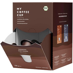 4251471406938 - ESPRESSO FORTISSIMO Bio-Kaffeekapseln Arabicabohnen 100 Portionen