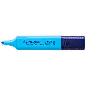 4007817304457 - STAEDTLER Textmarker Textsurfer Classic blau Strichstärke 10 - 50 mm Keilspitze lichtbeständig (364-3)