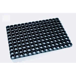 8712088350602 - Hamat Fußmatte DOMINO schwarz 600 x 800 cm