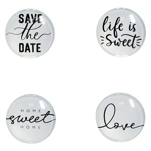 4003368112633 - Sprüche Magnete Motiv Kunststoff Ø 25 x 08 cm 4003368112633 4 Stück 4003368112633 - Sprüche Magnete Motiv Kunststoff Ø 25 x 08 cm 4003368112633 4 Stück