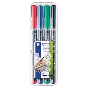 4007817310380 - Folienstift 317 M farbig sortiert 10 mm 4er Etui permanent 4007817310380 Staedtler (Lumocolor) 4 Stück
