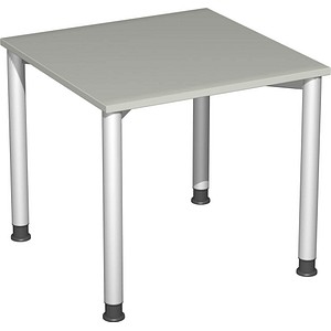 4038933002859 - Speed Office Schreibtisch Rechteckig Hellgrau 800 (B) x 800 (T) x 800 (H) mm MFC (Melaminbeschichtete Spanplatte) 4038933002859 - Speed Office Schreibtisch Rechteckig Hellgrau 800 (B) x 800 (T) x 800 (H) mm MFC (Melaminbeschichtete Spanplatte)