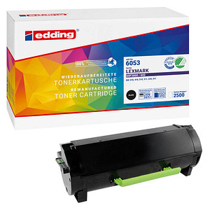 edding EDD-6053  schwarz Toner kompatibel zu LEXMARK 60F2000