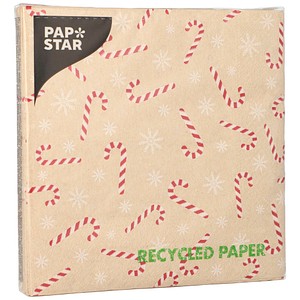4002911459126 - 20 PAPSTAR Servietten Candy Canes 4002911459126 PAPSTAR 20 Stück