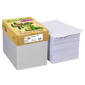 AKTION: dundee Kopierpapier Laser Copy DIN A4 80 g/qm 2x 2.500 Blatt + GRATIS Knoppers® Nussriegel 24 St.