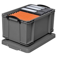Really Useful Box Aufbewahrungsbox 48,0 l silber 60,0 x 40,0 x 31,5 cm