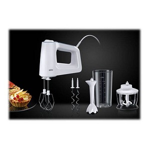 8021098773319 - BRAUN MultiMix 3 HM 3135 Handmixer weiß 500 W 8021098773319 - BRAUN MultiMix 3 HM 3135 Handmixer weiß 500 W