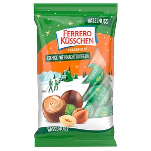 8000500428573 - Cremige Weihnachtskugeln Haselnuss Schokolade min 19 St  1000 g