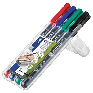 4007817310380 - Folienstift 317 M farbig sortiert 10 mm 4er Etui permanent 4007817310380 Staedtler (Lumocolor) 4 Stück