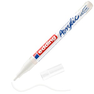 4057305027467 - Acrylmarker 5300 verkehrsweiß 1-2mm Rundspitze 4057305027467 Edding 4057305027467 - Acrylmarker 5300 verkehrsweiß 1-2mm Rundspitze 4057305027467 Edding