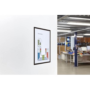 4013695014883 - Magnetrahmen magnetofix DIN A4 Polyvinylchlorid schwarz 4013695014883 magnetoplan 1130312 5 Stück