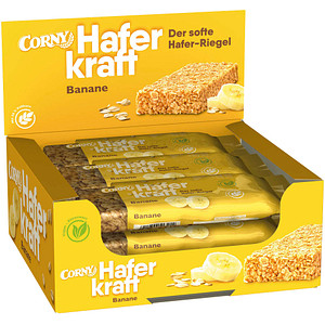 4011800513207 - Haferkraft Banane Müsliriegel 12 Riegel 4011800513207 CORNY 780 