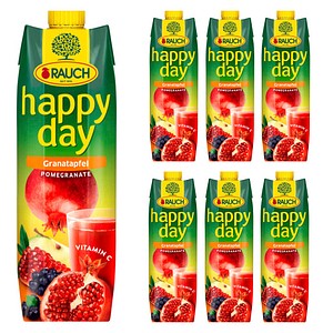 happy day Fruchtnektar Granatapfel 6x 1,0 l