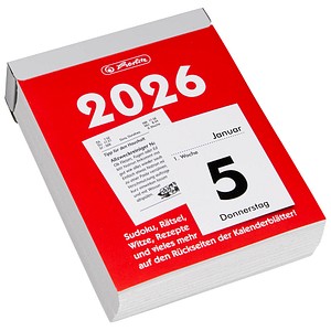 4008110431932 - herlitz Abreißkalender Größe 5 2026 4008110431932 - herlitz Abreißkalender Größe 5 2026