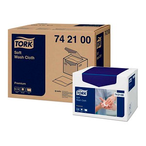 TORK Waschtücher weich Premium 1-lagig weiß, 1.080 Tücher