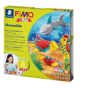 STAEDTLER Modelliermasse FIMO® kids Oceanlife mehrfarbig