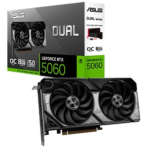 4711636057899 - ASUS Dual GeForce RTX 5060 OC Edition Grafikkarte 8 GDDR7 128 Bit