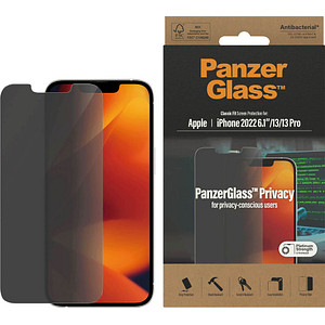 PanzerGlass™ Display-Blickschutzglas für Apple iPhone 13, iPhone 13 Pro, iPhone 14