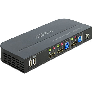 4043619114818 - HDMI KVM Switch 4K 60 Hz with USB 30 and Audio - KVM- Audio- USB-Switch - 2 Anschlüsse 4043619114818 - HDMI KVM Switch 4K 60 Hz with USB 30 and Audio - KVM- Audio- USB-Switch - 2 Anschlüsse