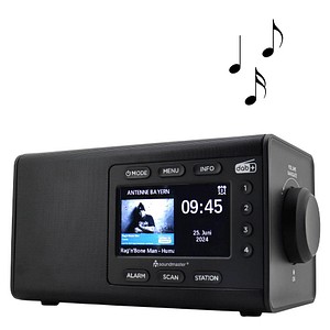 4005425012528 - Soundmaster DAB900SW sw Digialradio DAB+ UKW-RDSBluetooth4 Stationstasten